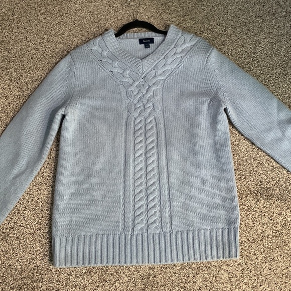 Faconnable wool v neck sweater size L - Picture 10 of 11